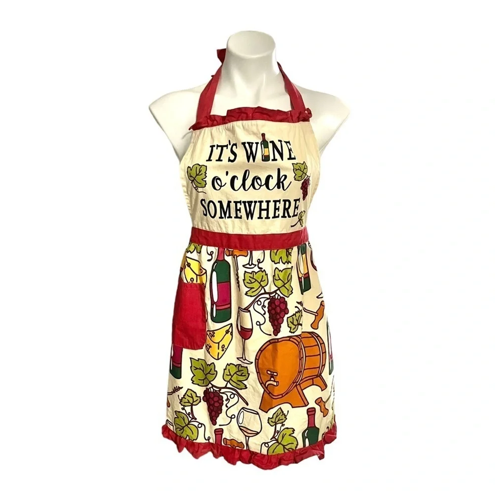 Pantry “It’s Wine O’Clock Somewhere” Apron